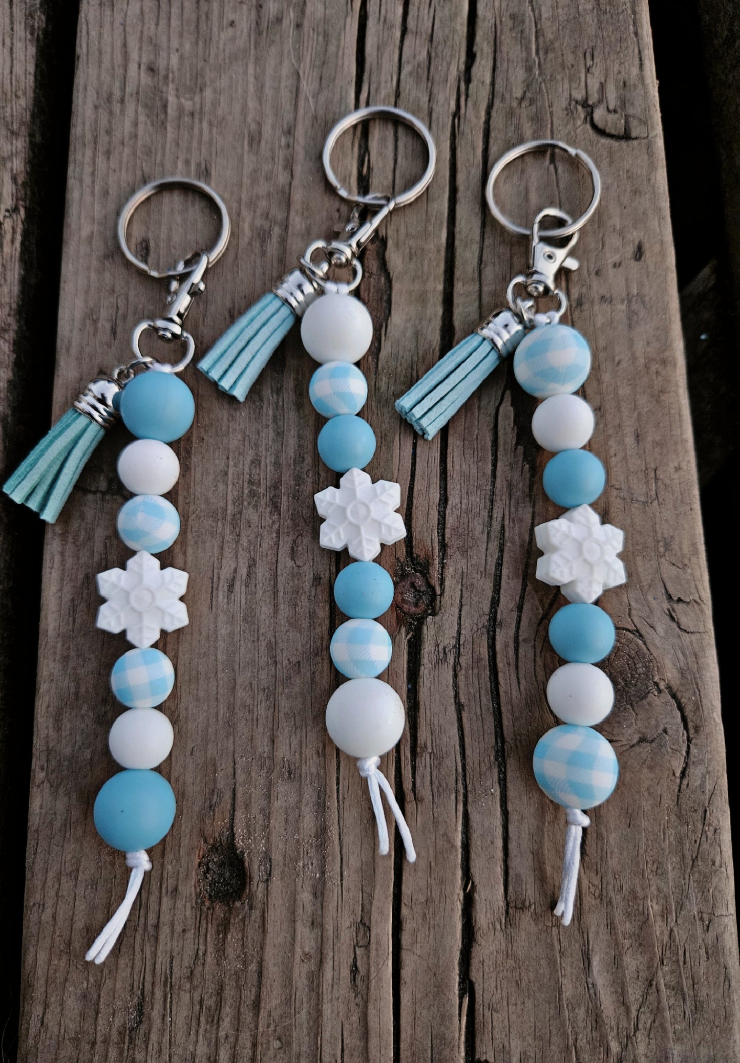 Snowflake Keychain