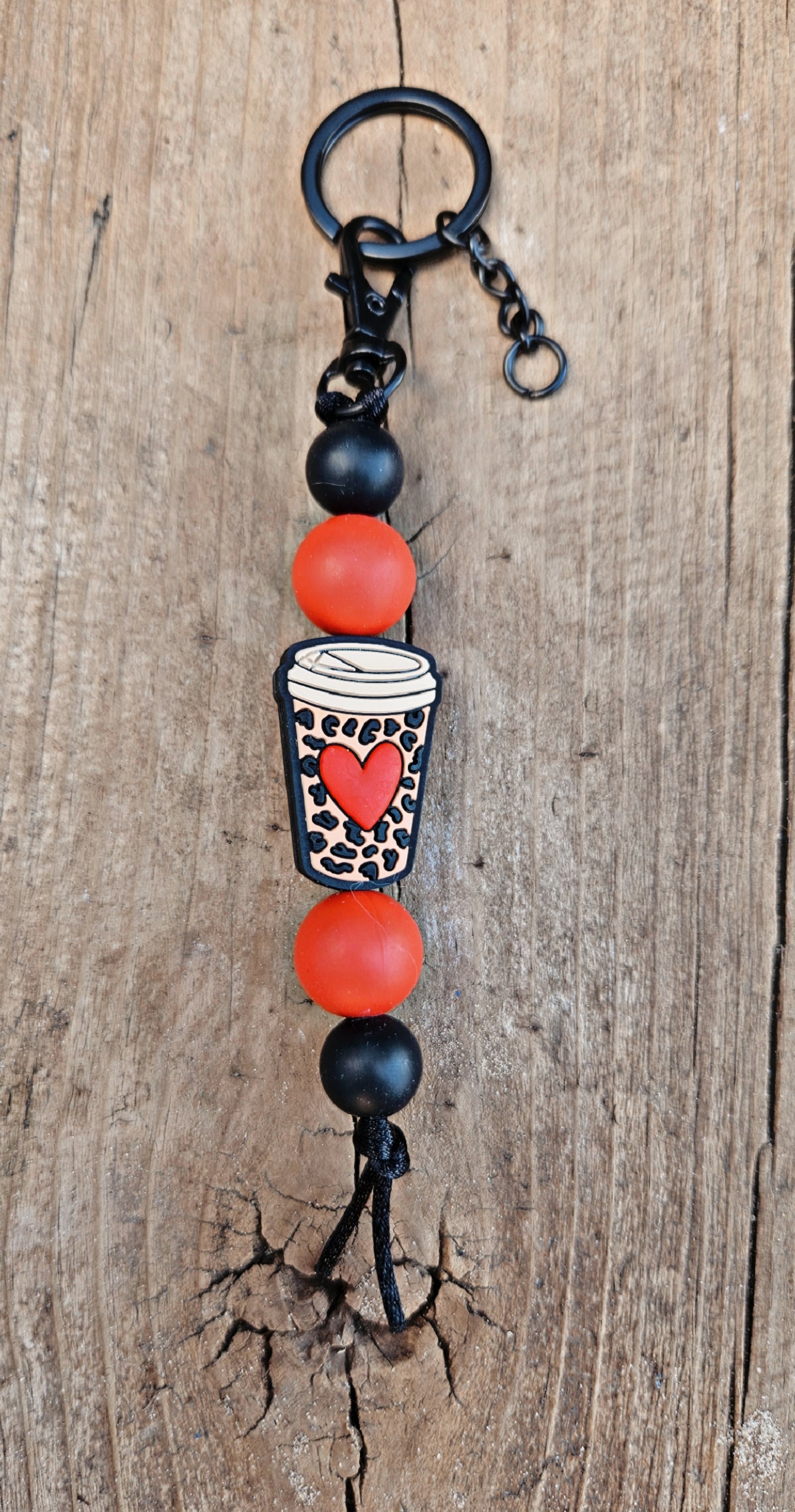 Coffee love keychain