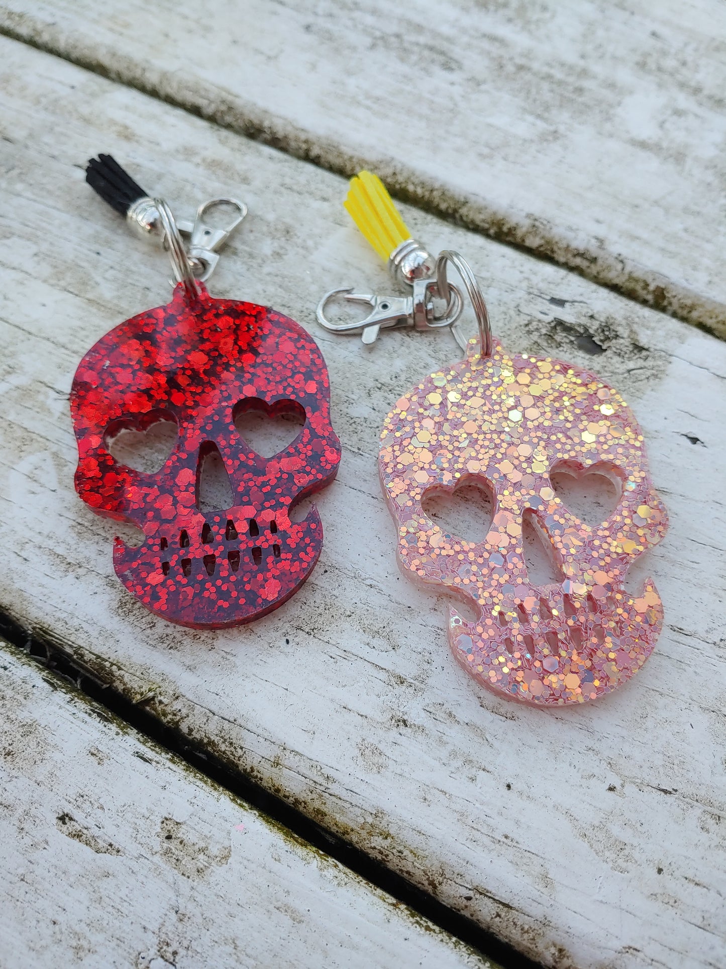 Skull keychain