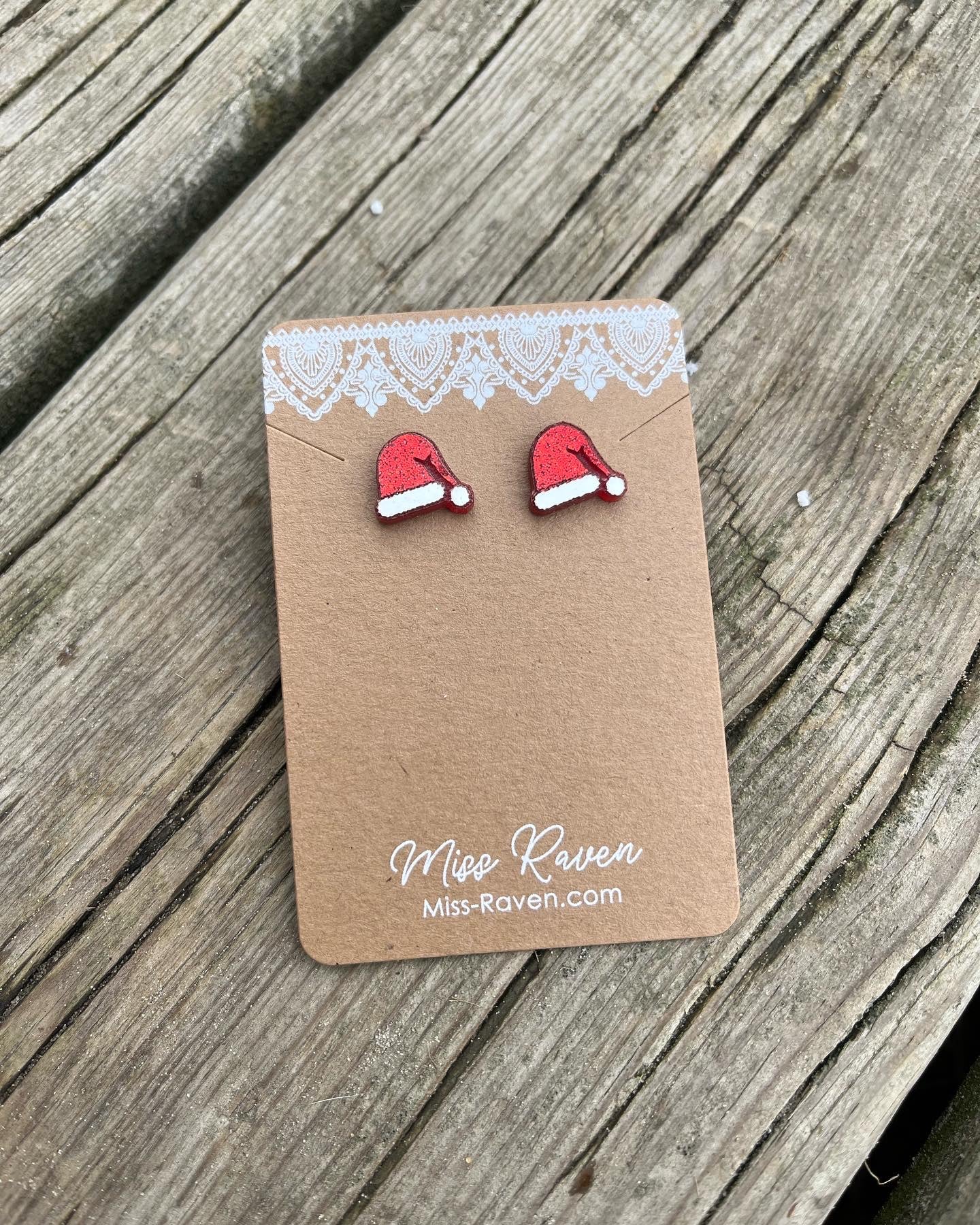 Christmas stud earrings