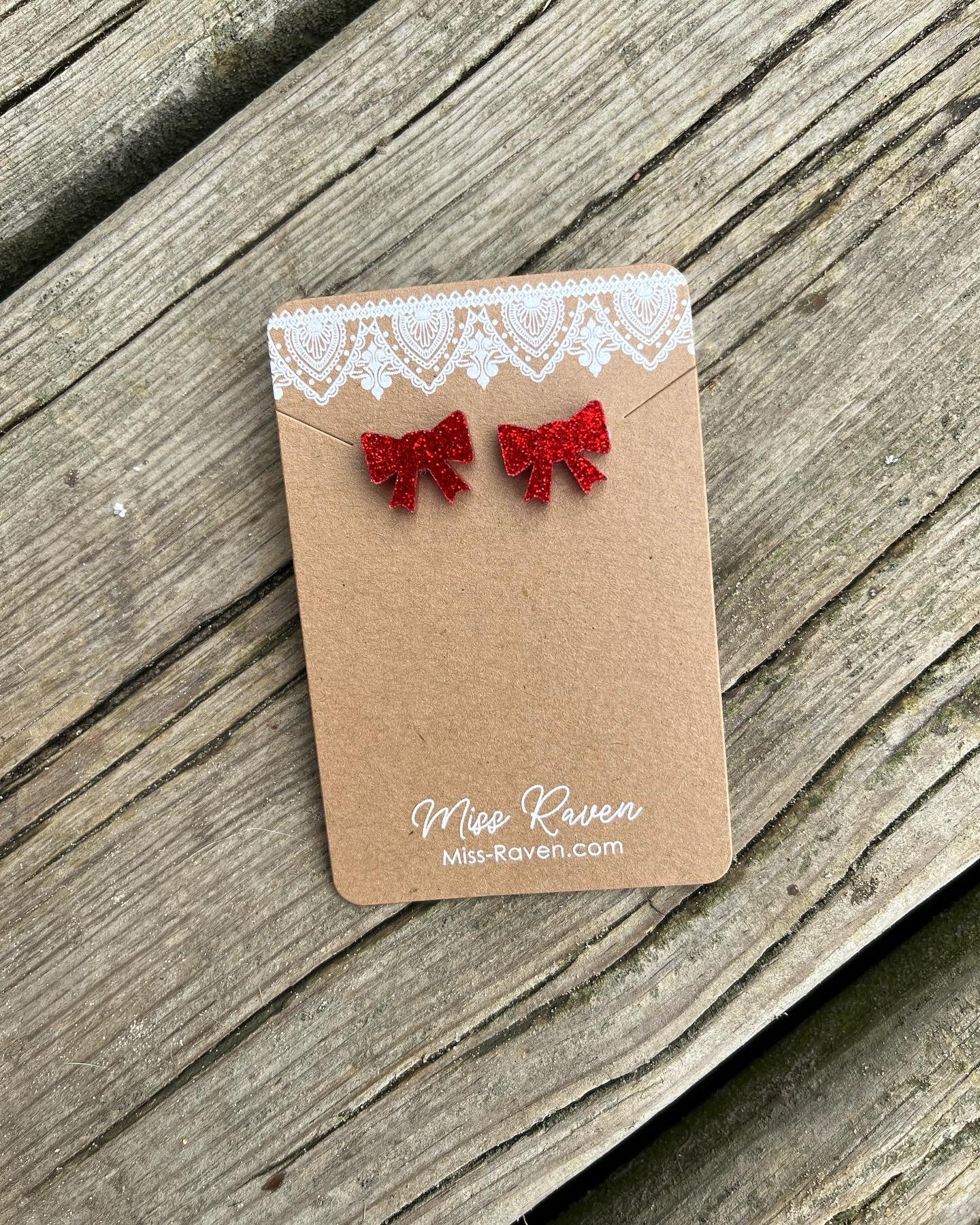 Christmas stud earrings