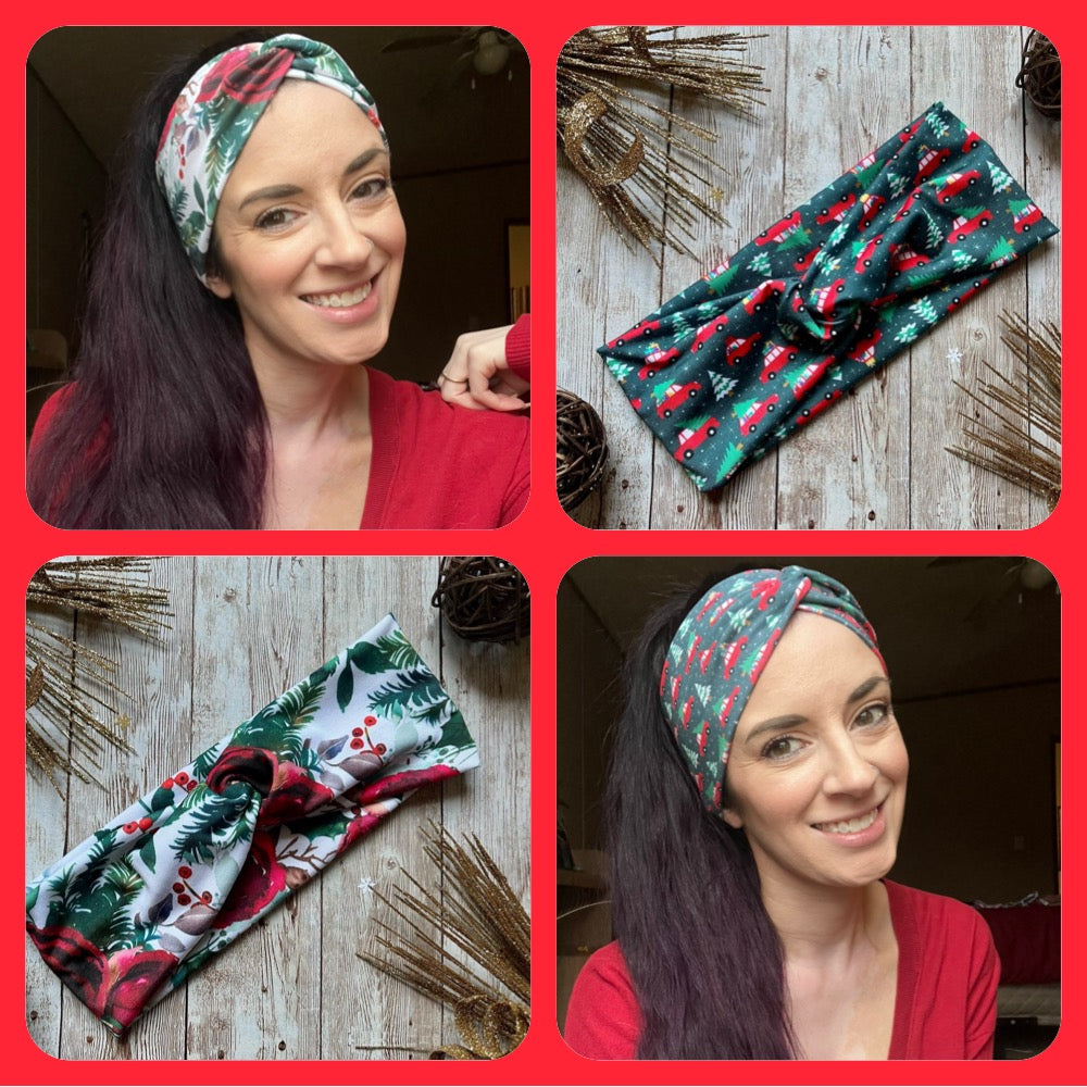 Traditional Christmas headbands