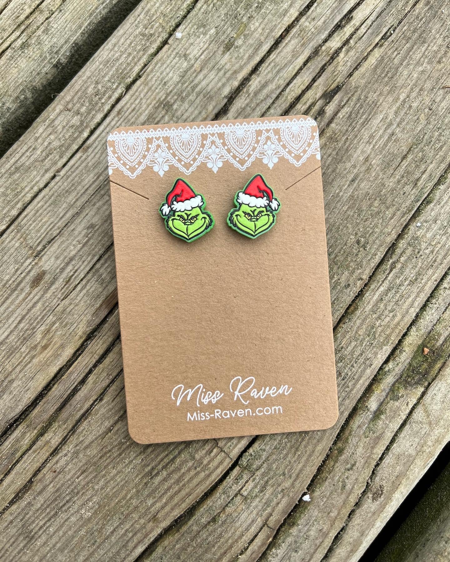 Christmas stud earrings