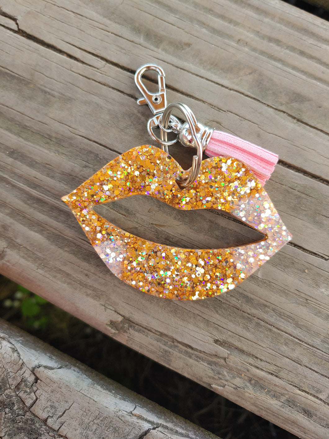 Lips keychain