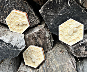 Honey bee spring soap