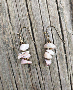 Minimalist crystal earrings